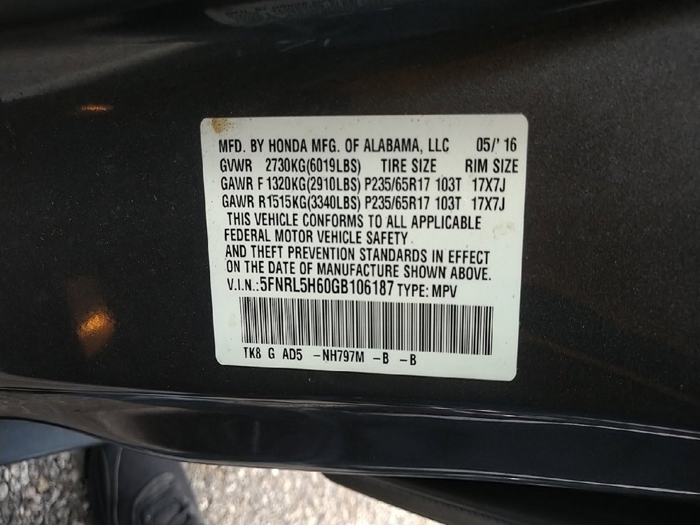 Used 2016 Honda Odyssey EX-L image 33