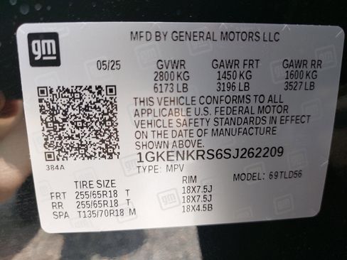 New 2025 GMC Acadia Elevation image 38