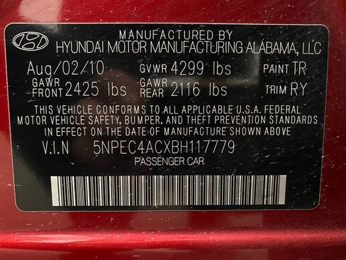 Used 2011 Hyundai Sonata SE image 28