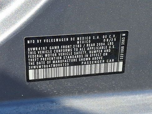 New 2026 Volkswagen Jetta S FWD image 14