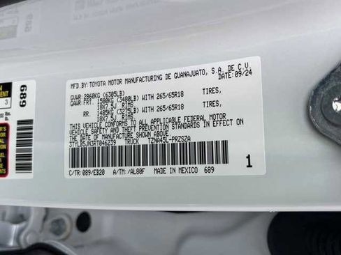 New 2024 Toyota Tacoma Limited image 31