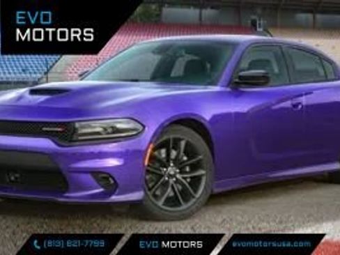 Used 2022 Dodge Charger SXT w/ Blacktop Package RWD image 1