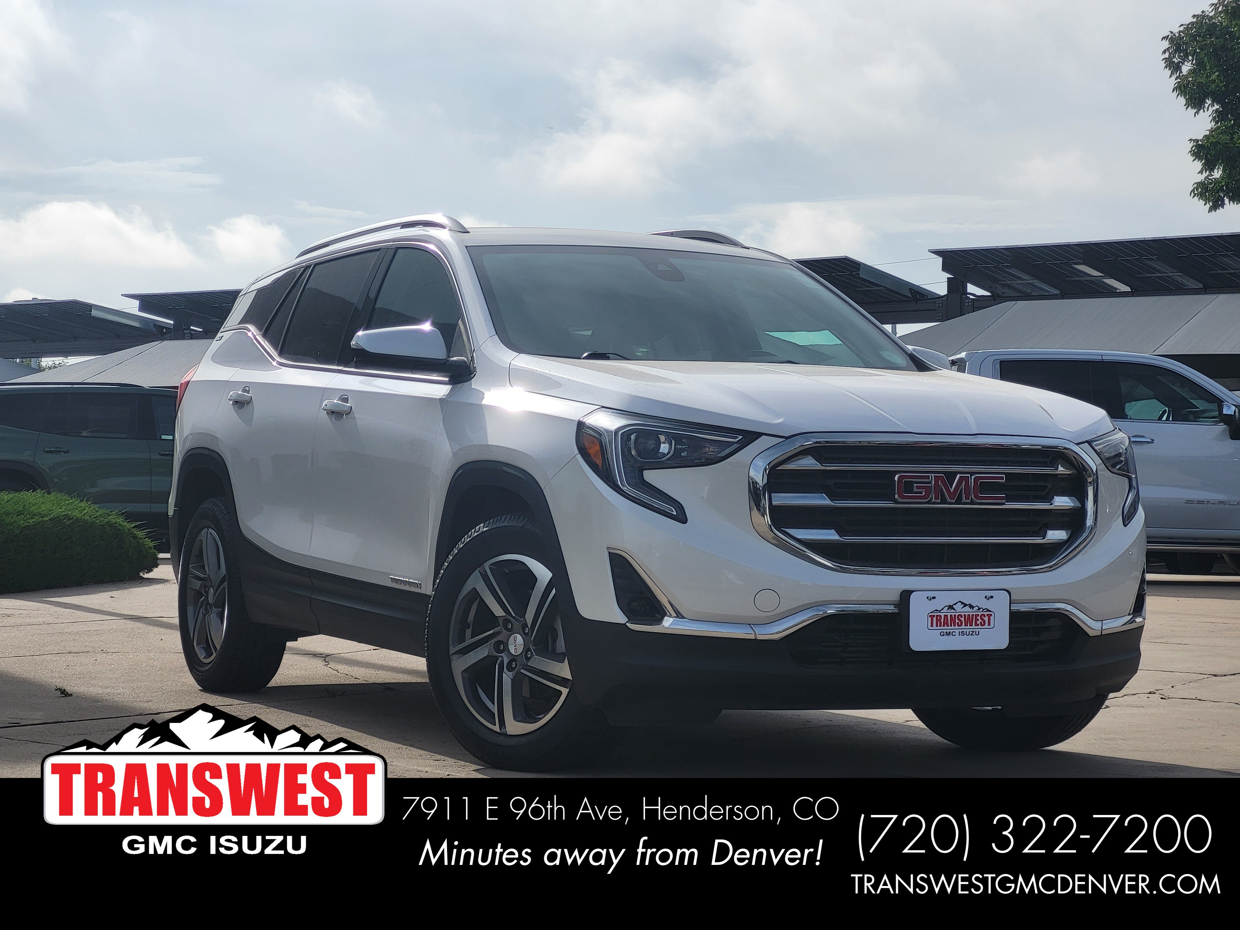 Certified 2021 GMC Terrain SLT w/ Infotainment Package II AWD/4WD image 1
