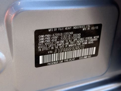 Used 2015 Subaru Impreza 2.0i image 7