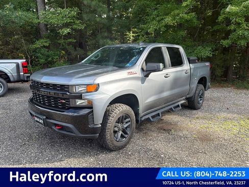 Used 2022 Chevrolet Silverado 1500 Custom Trail Boss w/ Safety Confidence Package AWD/4WD image 1