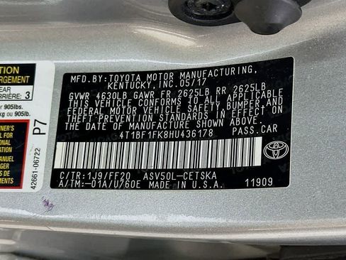 Used 2017 Toyota Camry SE image 22