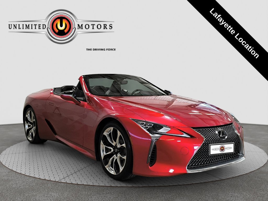Used 2021 Lexus LC 500 Convertible w/ Touring Package RWD image 1