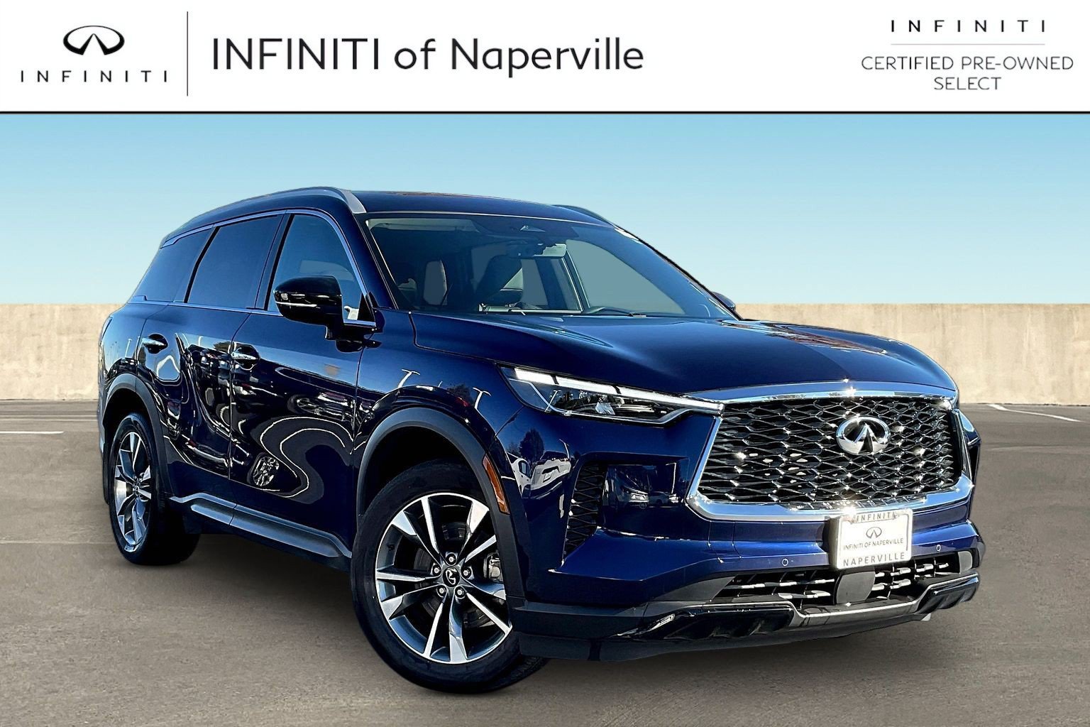 Certified 2023 INFINITI QX60 Luxe w/ Performance Audio Package AWD/4WD image 1