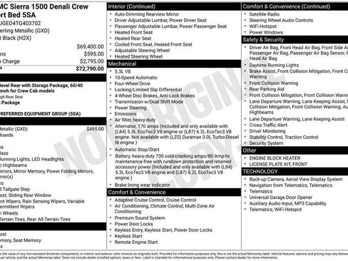 New 2026 GMC Sierra 1500 Denali AWD/4WD image 25
