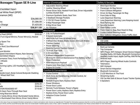 Certified 2024 Volkswagen Tiguan SE R-Line AWD/4WD image 16