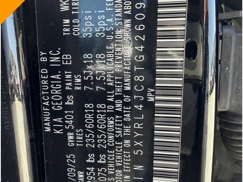 Used 2026 Kia Sorento S w/ S Panoramic Sunroof Package FWD image 30
