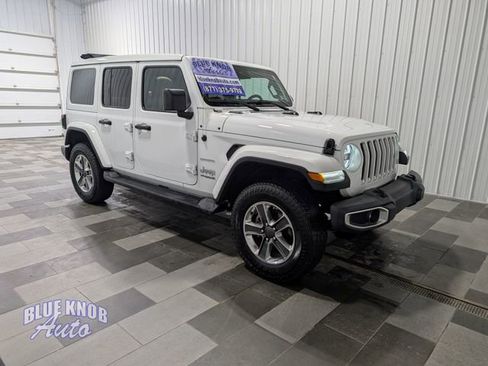 Used 2021 Jeep Wrangler Unlimited Sahara AWD/4WD image 5