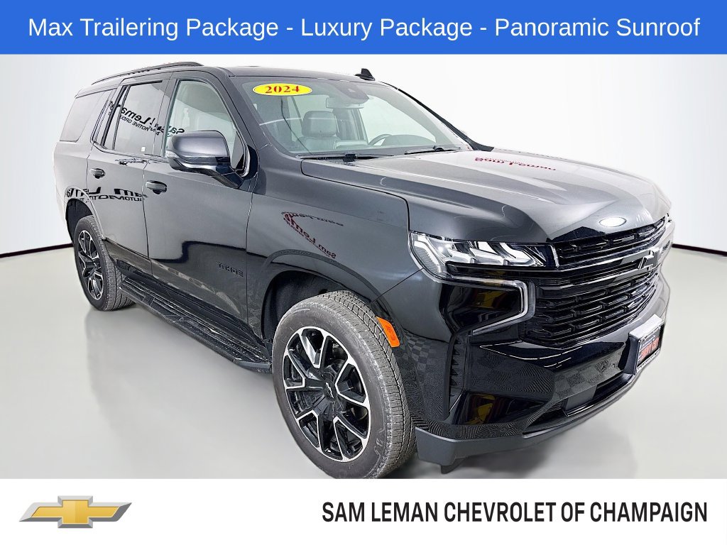 Used 2024 Chevrolet Tahoe RST w/ Luxury Package AWD/4WD image 1