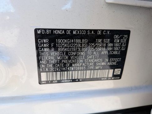 Used 2026 Honda HR-V EX-L image 24