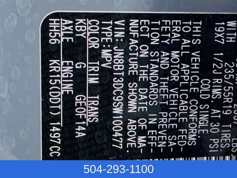 Used 2025 Nissan Rogue Platinum FWD image 35