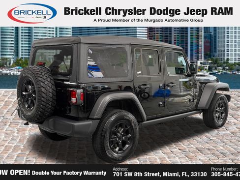 Used 2022 Jeep Wrangler Unlimited Sport AWD/4WD image 8