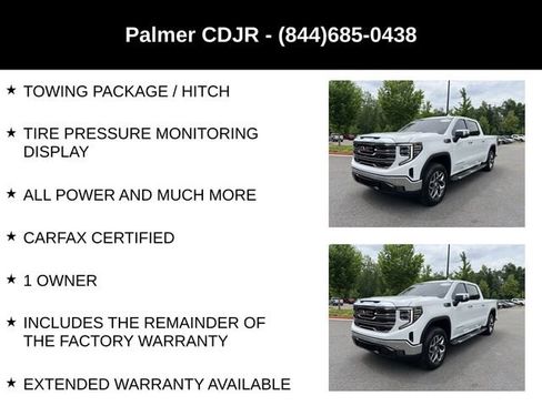 Used 2022 GMC Sierra 1500 SLT w/ SLT Premium Plus Package AWD/4WD image 8