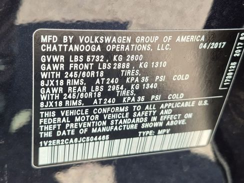 Used 2018 Volkswagen Atlas SEL FWD image 37