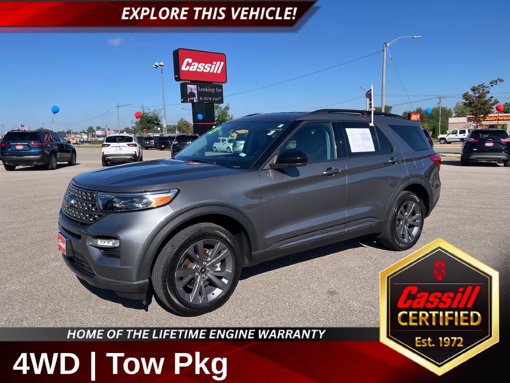 Used 2023 Ford Explorer XLT w/ Equipment Group 202A AWD/4WD 360° Tour