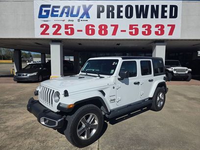 Used 2022 Jeep Wrangler Unlimited Sahara w/ LED Lighting Group
