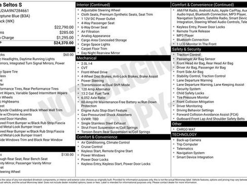 Used 2022 Kia Seltos S image 32