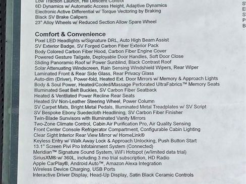 New 2025 Land Rover Range Rover Sport SV Edition Two image 34