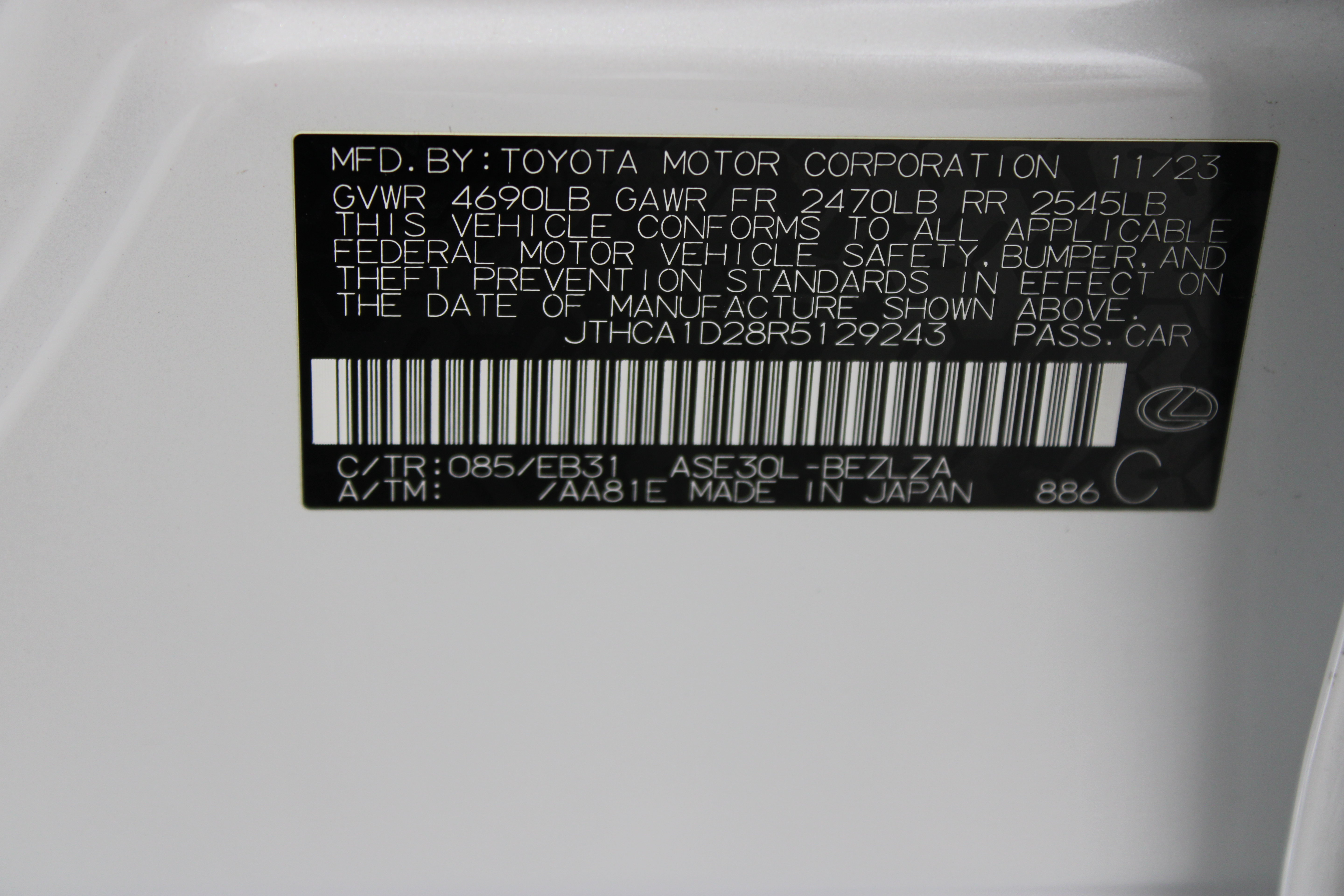Used 2024 Lexus IS 300 w/ Comfort Package RWD image 43