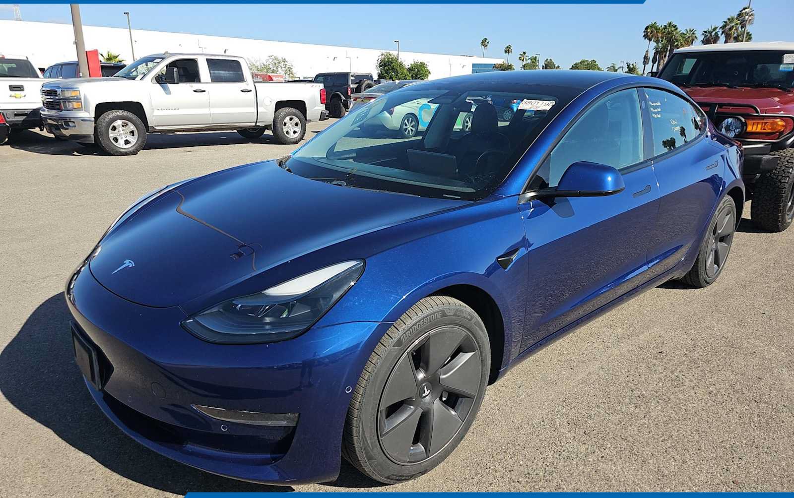Used 2021 Tesla Model 3 Long Range AWD/4WD image 1