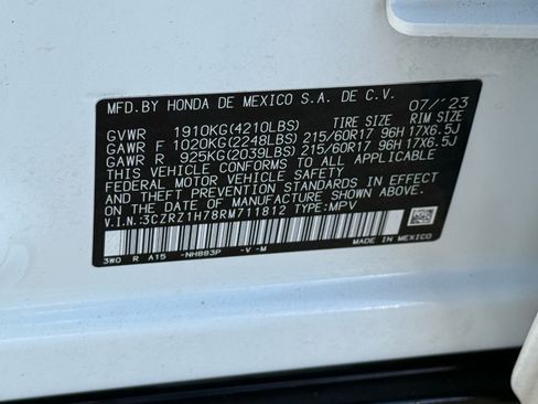 Used 2024 Honda HR-V EX-L image 36