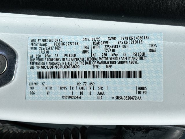 Used 2023 Ford Escape FWD image 29