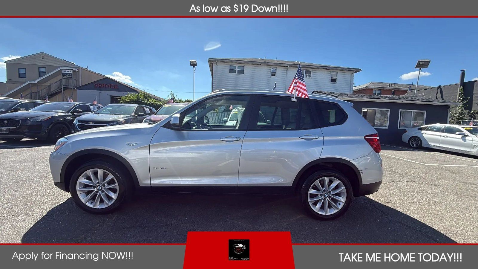 Used 2015 BMW X3 xDrive28i AWD/4WD image 3