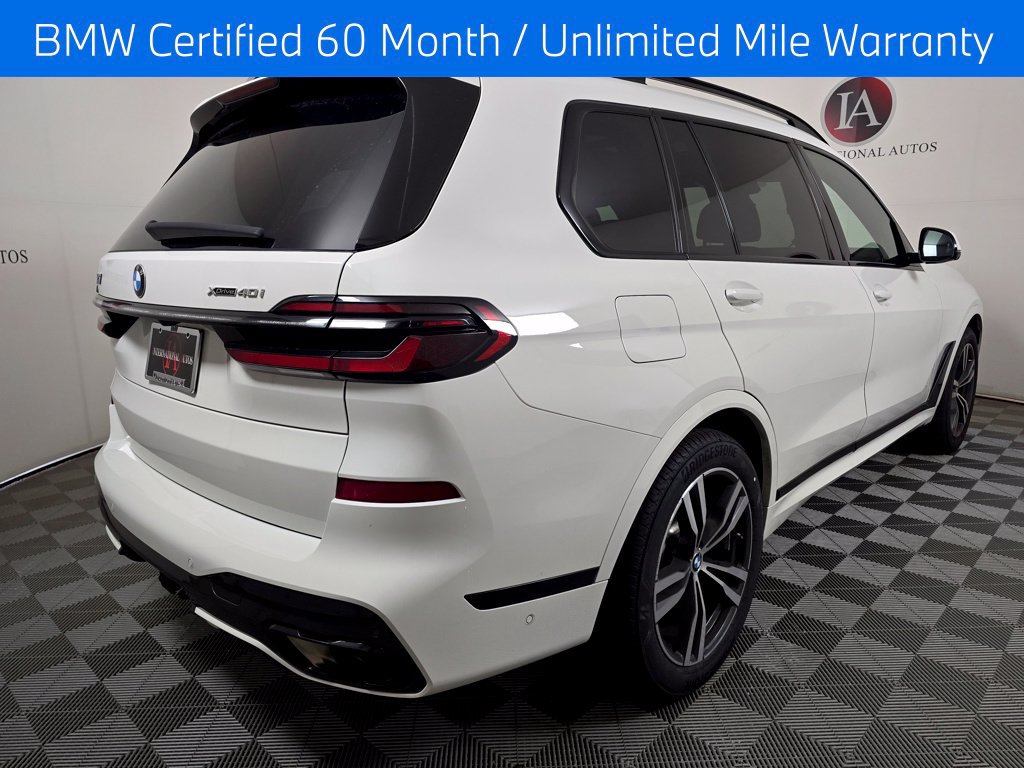 Certified 2025 BMW X7 xDrive40i w/ Executive Package AWD/4WD image 4