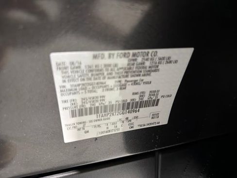 Used 2016 Ford Taurus SHO w/ Equipment Group 401A image 31