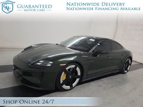 Used 2025 Porsche Taycan Turbo S w/ Premium Package AWD/4WD image 1