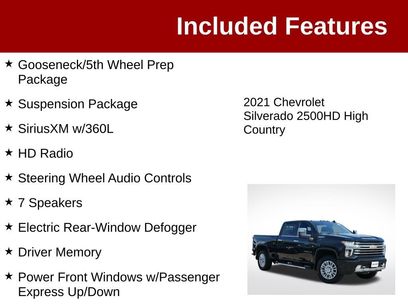 Used 2021 Chevrolet Silverado 2500 High Country w/ Z71 Off-Road Package