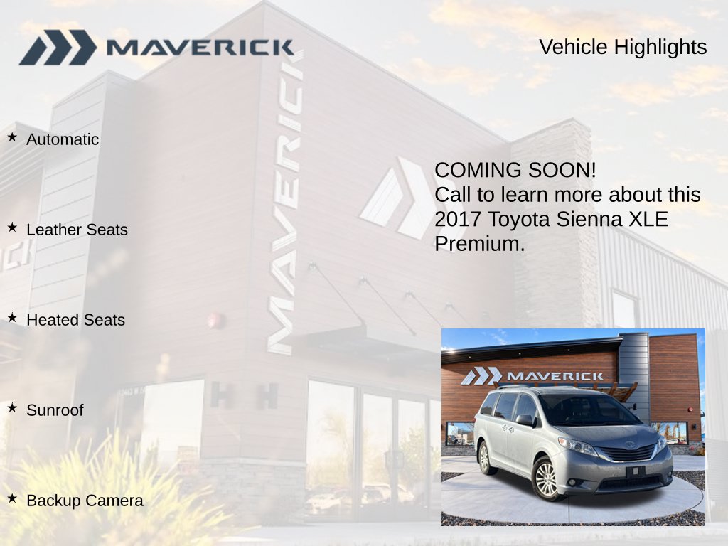 Used 2017 Toyota Sienna XLE Premium FWD image 3