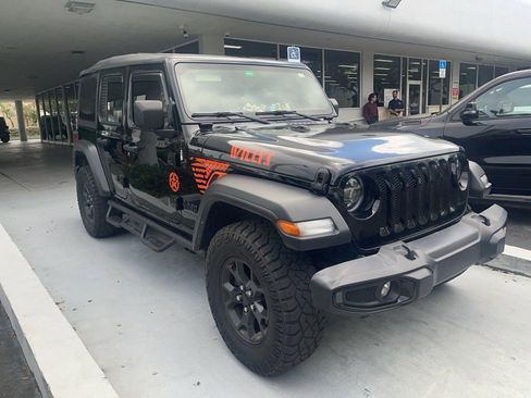 Used 2022 Jeep Wrangler Unlimited Sport image 3