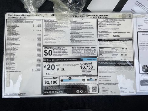 Used 2018 BMW X5 xDrive35i image 36