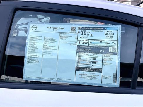 New 2025 Nissan Versa S image 19