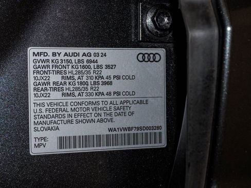 Used 2025 Audi SQ7 Prestige image 31