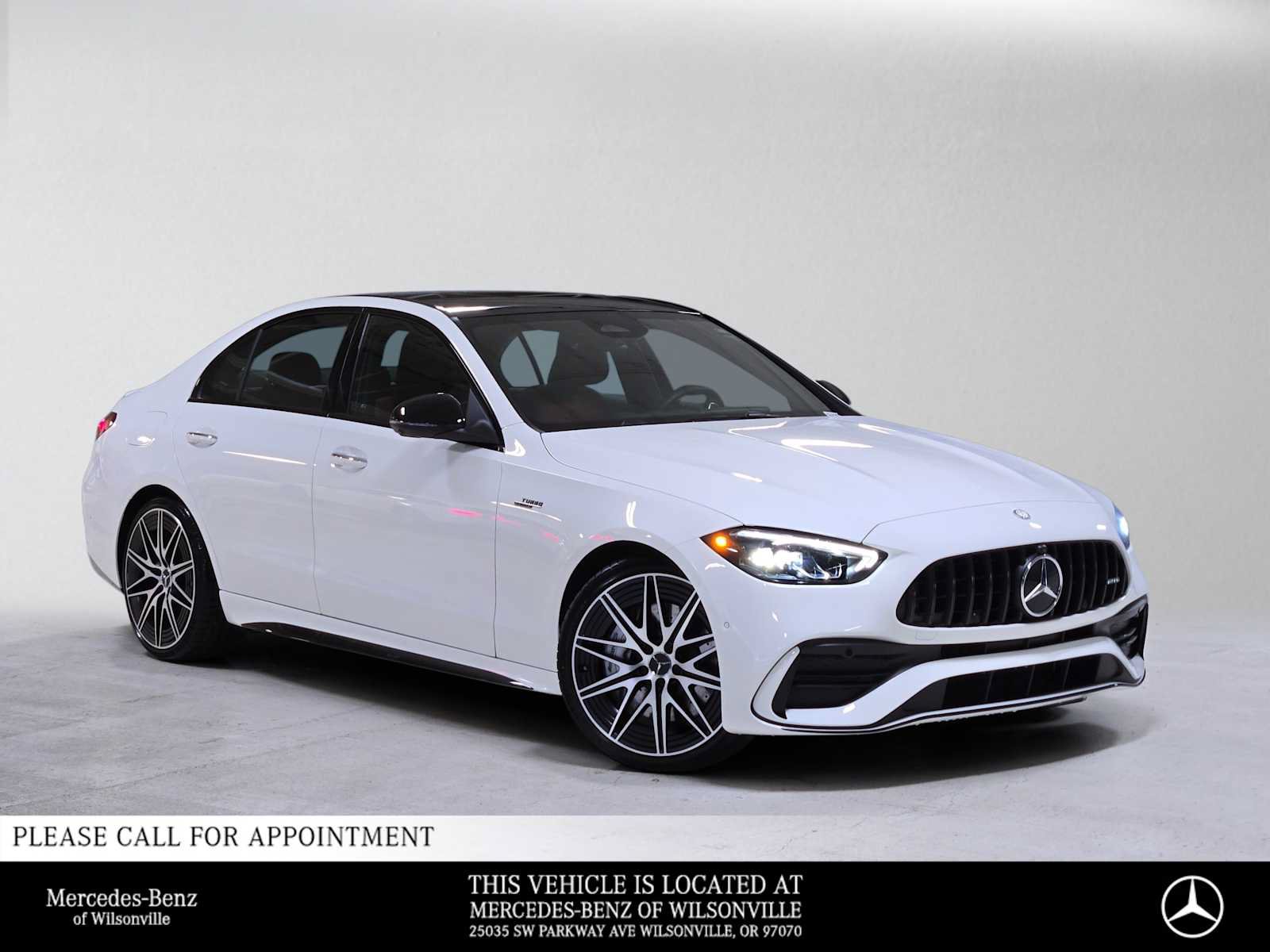 Certified 2026 Mercedes-Benz C 43 AMG 4MATIC Sedan image 1
