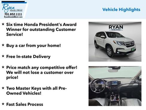 Used 2020 Honda Pilot EX-L image 4