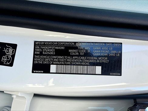 New 2026 Volvo XC90 B6 Ultra w/ Protection Package image 24