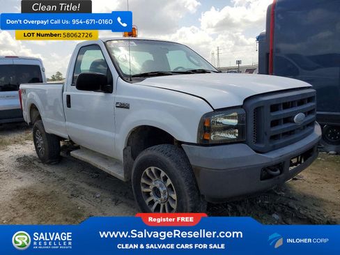 Used 2005 Ford F350 4x4 Regular Cab Super Duty image 5