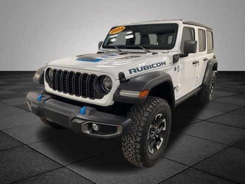 Used 2024 Jeep Wrangler Unlimited Rubicon 4xe w/ Safety Group AWD/4WD image 3
