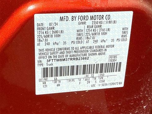 Used 2024 Ford Maverick Lariat image 36