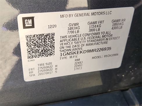 Used 2021 Chevrolet Suburban RST w/ Luxury Package image 33