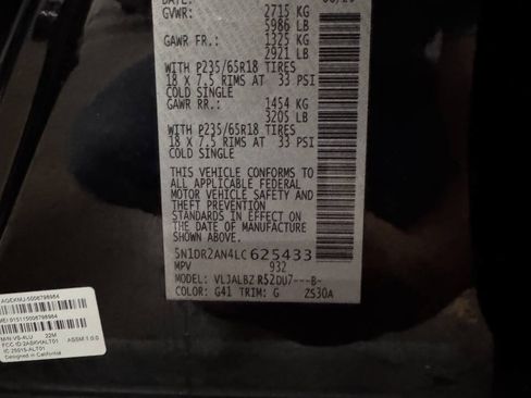 Used 2020 Nissan Pathfinder S FWD image 37