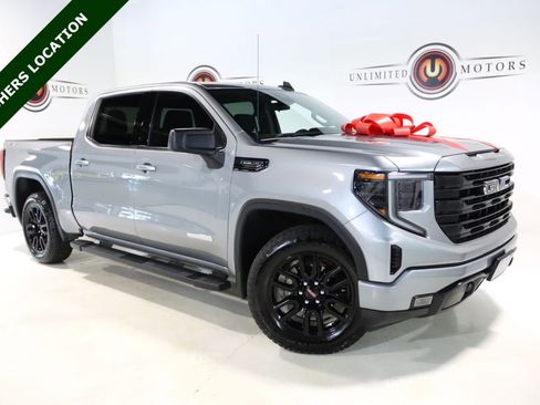 Used 2023 GMC Sierra 1500 Elevation w/ LPO, Elevation Black Package AWD/4WD image 1
