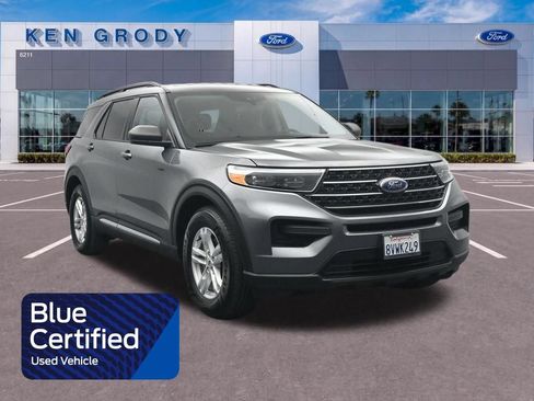 Certified 2021 Ford Explorer XLT RWD image 1
